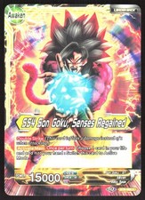 Son Goku and Pan SS4 Son Goku Senses Regained BT8-066_PR card
