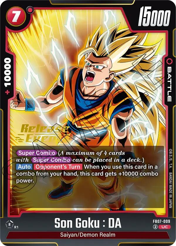 Son Goku DA FB07 009 card