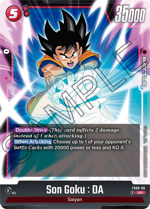 Son Goku DA FS06-06 card