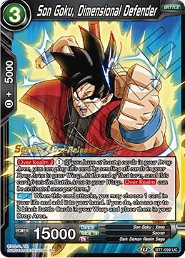 Son Goku Dimensional Defender BT7-099_PR card