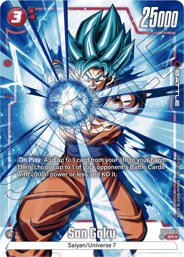 Son Goku FB01 015 Alternate Art
