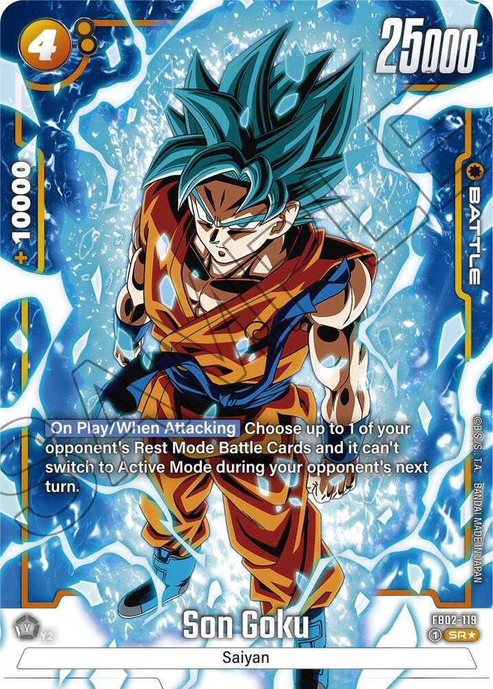 Son Goku FB02 119 Alternate Art