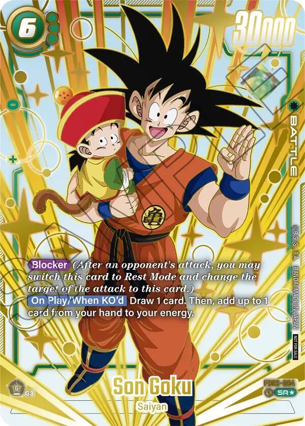 Son Goku FB03 064 Championship 2024 2025 Regionals