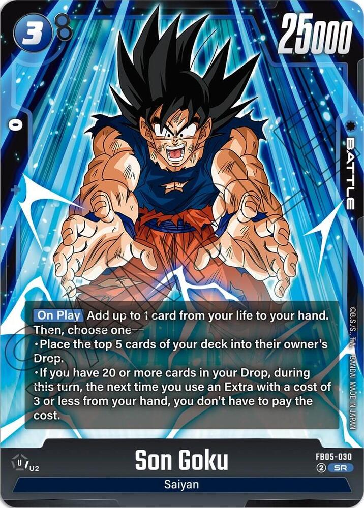 Son Goku FB05 030 carta