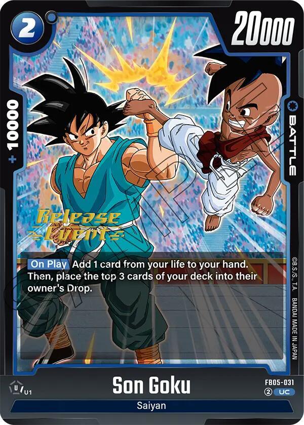 Son Goku FB05 031 card