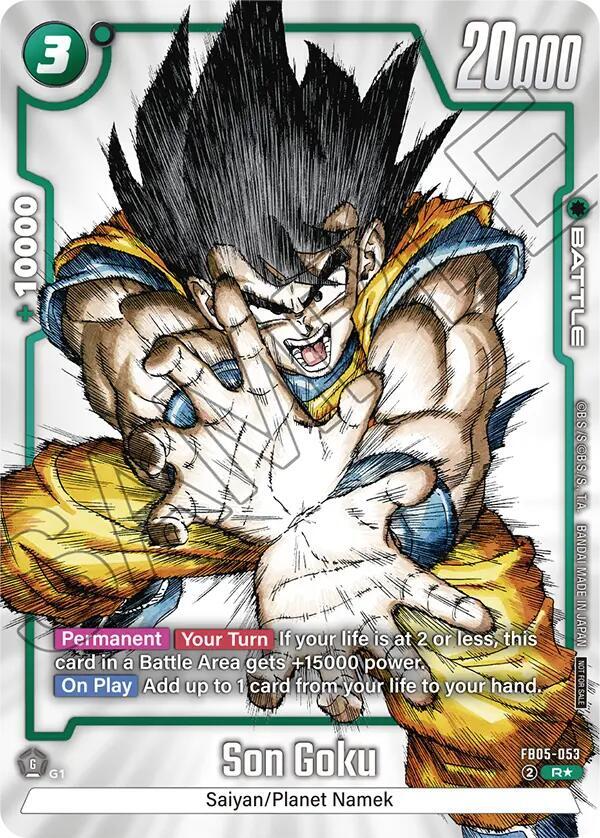 Son Goku FB05 053 1st Anniversary Event Winner