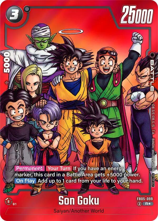 Son Goku FB05 099 Limited Pack MANGA Version 01