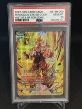 Son Goku Ferocious Strike SS Son Goku BT10-060 card