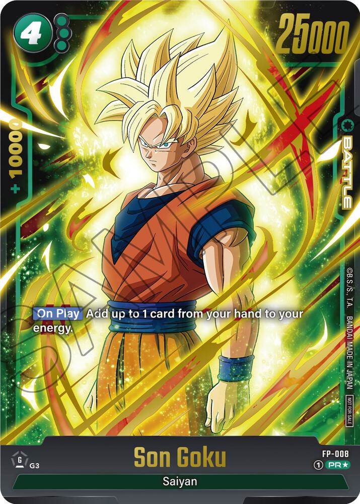 Son Goku FP 008 Gold