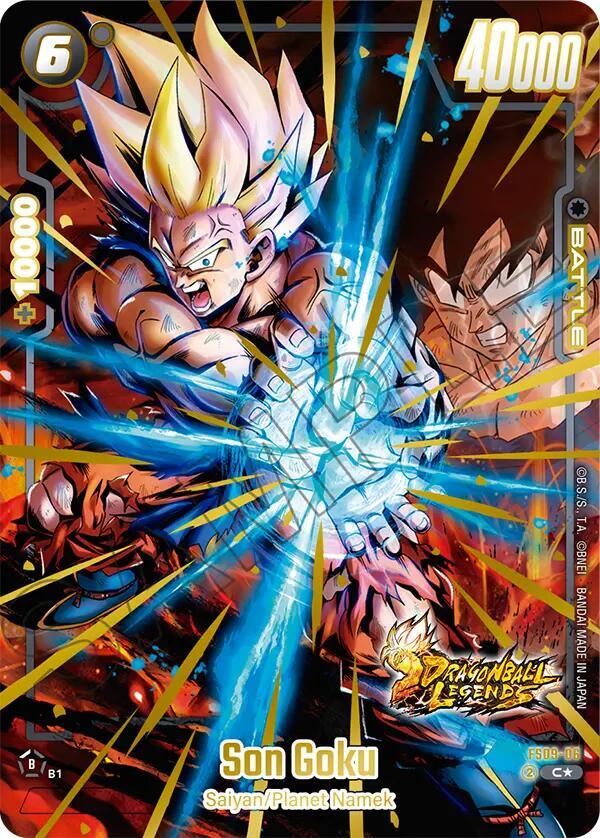 Son Goku FS09 06 Bonus Pack Alternate Art card
