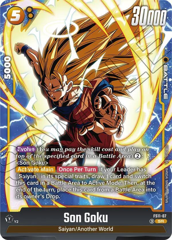 Son Goku FS11 07 carta