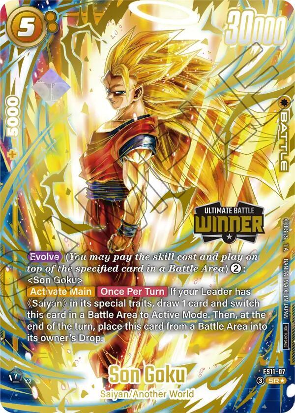 Son Goku FS11 07 Ultimate Battle 2026 Vol2 Winner