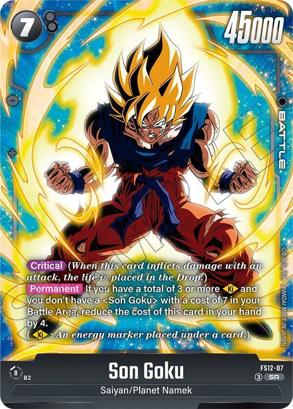 Son Goku FS12 07 carta