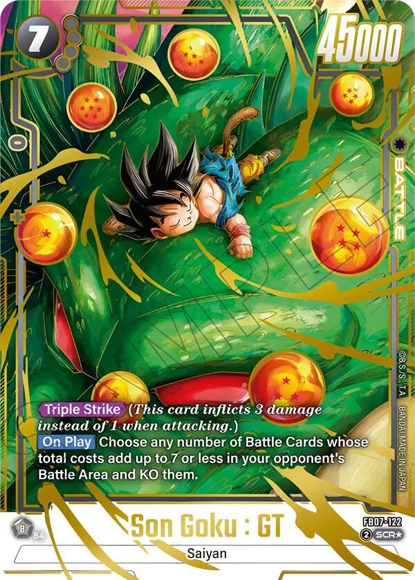 Son Goku GT FB07 122 Alternate Art carta
