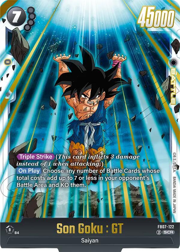 Son Goku GT FB07 122 carta