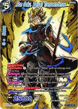 Son Goku Saiyan Transcendence BT7-129 card