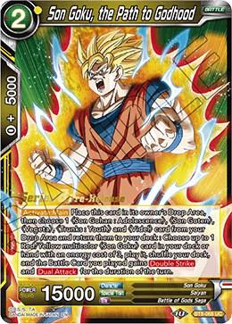 Son Goku the Path to Godhood BT8-068_PR card