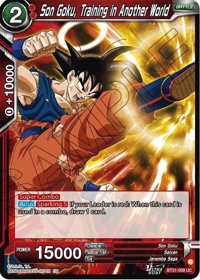 Son Goku Training in Another World BT31-009