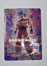 Son Goku Ultra Instinct Son Goku Hero of Universe 7 SD11-01 card