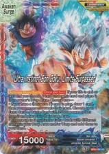 Son Goku Ultra Instinct Son Goku Limits Surpassed BT9-100 card