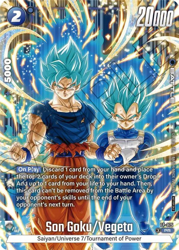 Son Goku Vegeta 2nd Anniversary Pack FP-075