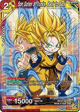 Son Goten and Trunks Back to Back EX09-05