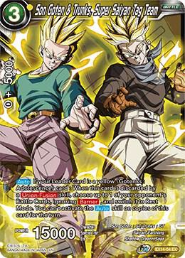 Son Goten and Trunks Super Saiyan Tag Team EX14-04