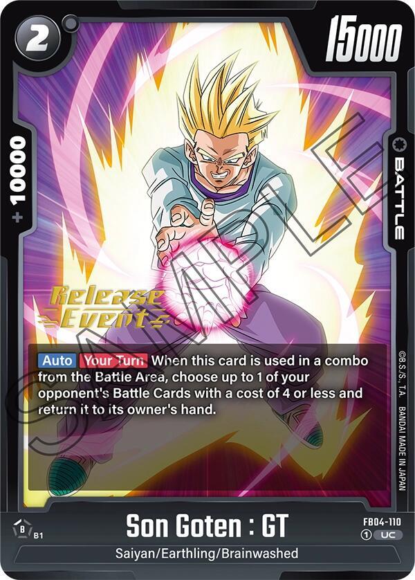 Son Goten GT FB04-110 carta
