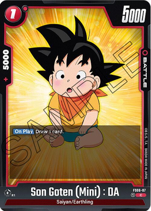 Son Goten Mini DA FS06-07 card