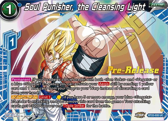 Soul Punisher the Cleansing Light BT22-035