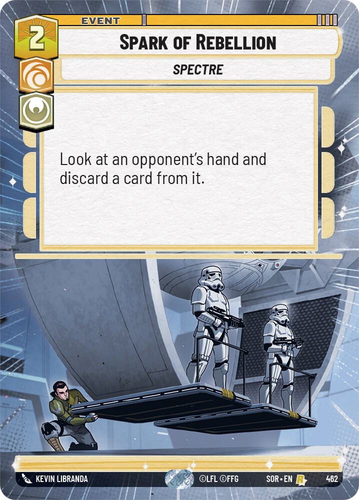 Spark of Rebellion Hyperspace 462 card