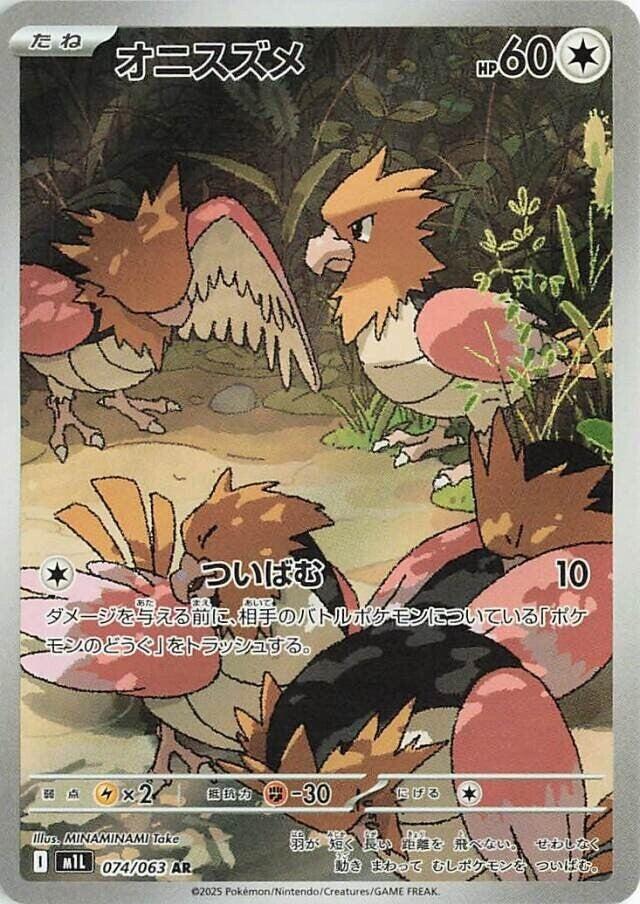 Spearow 074 063 card