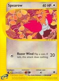 Spearow 130/165 card