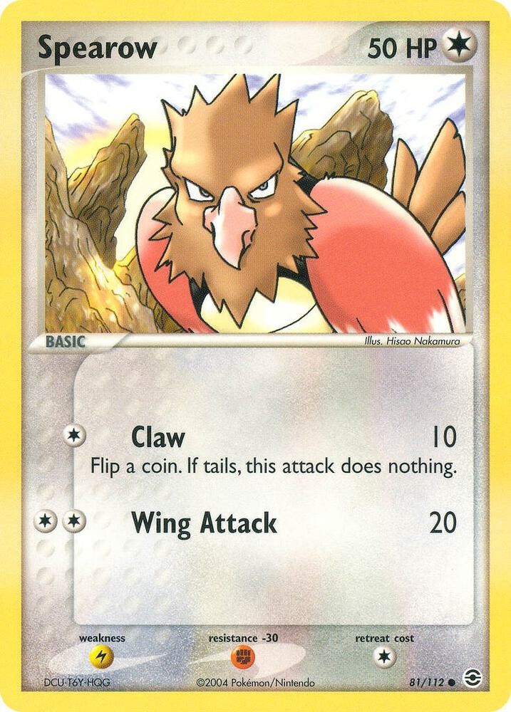 Spearow 81/112