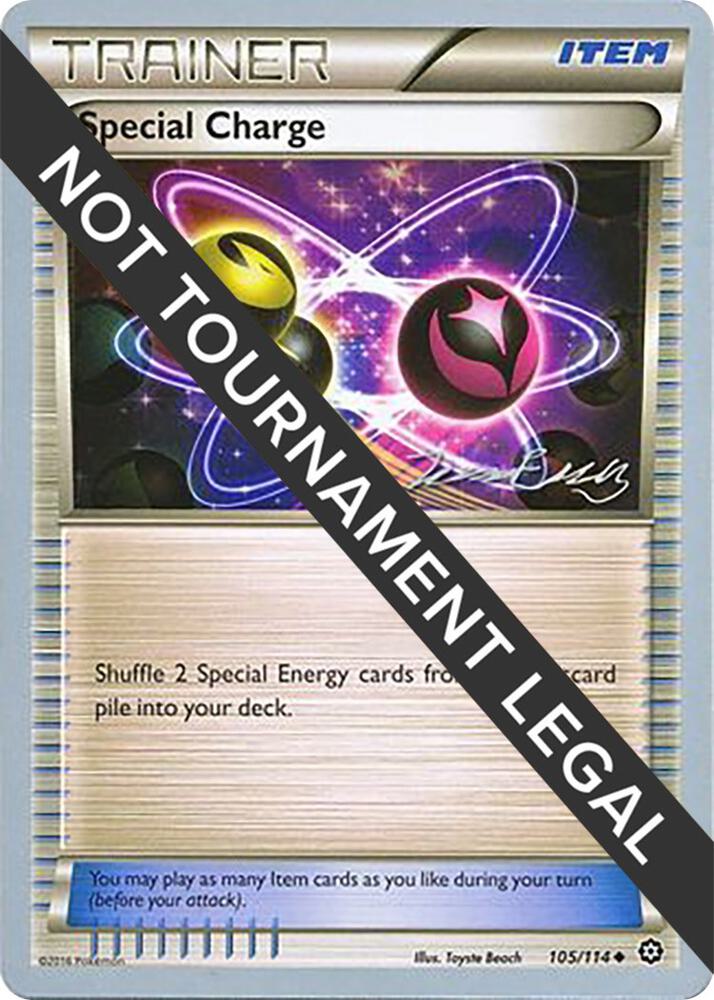 Special Charge 2016 Jesper Eriksen 105/114 card