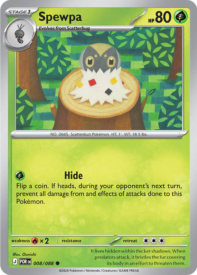 Spewpa 008/088 card