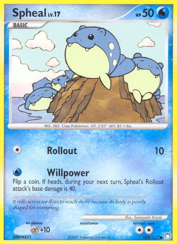 Spheal 102/123 card