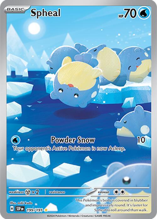 Spheal 199 191 card