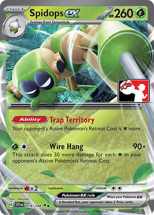 Spidops ex 019/198 card