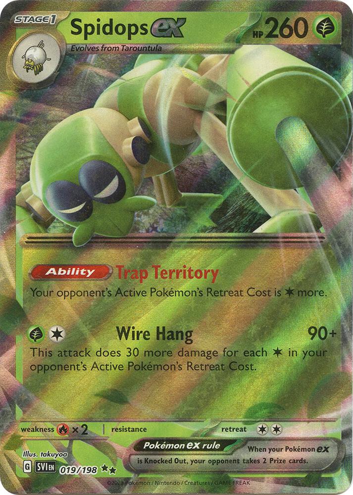 Spidops ex 019/198 card