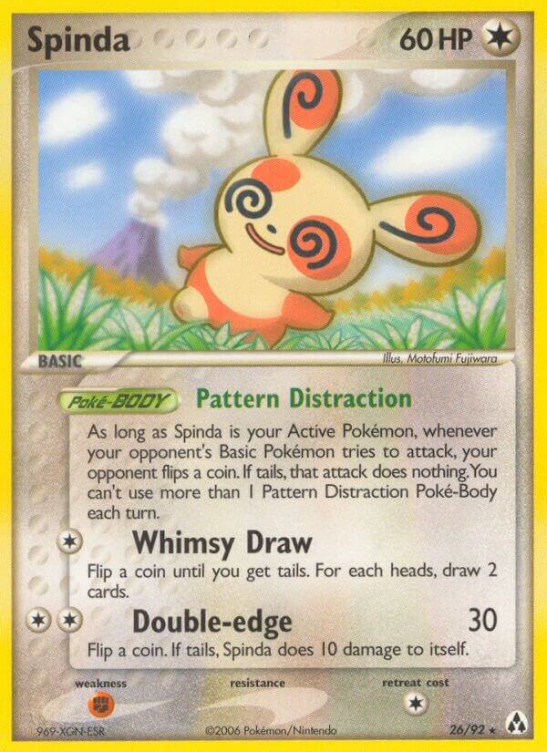 Spinda 26/92 card