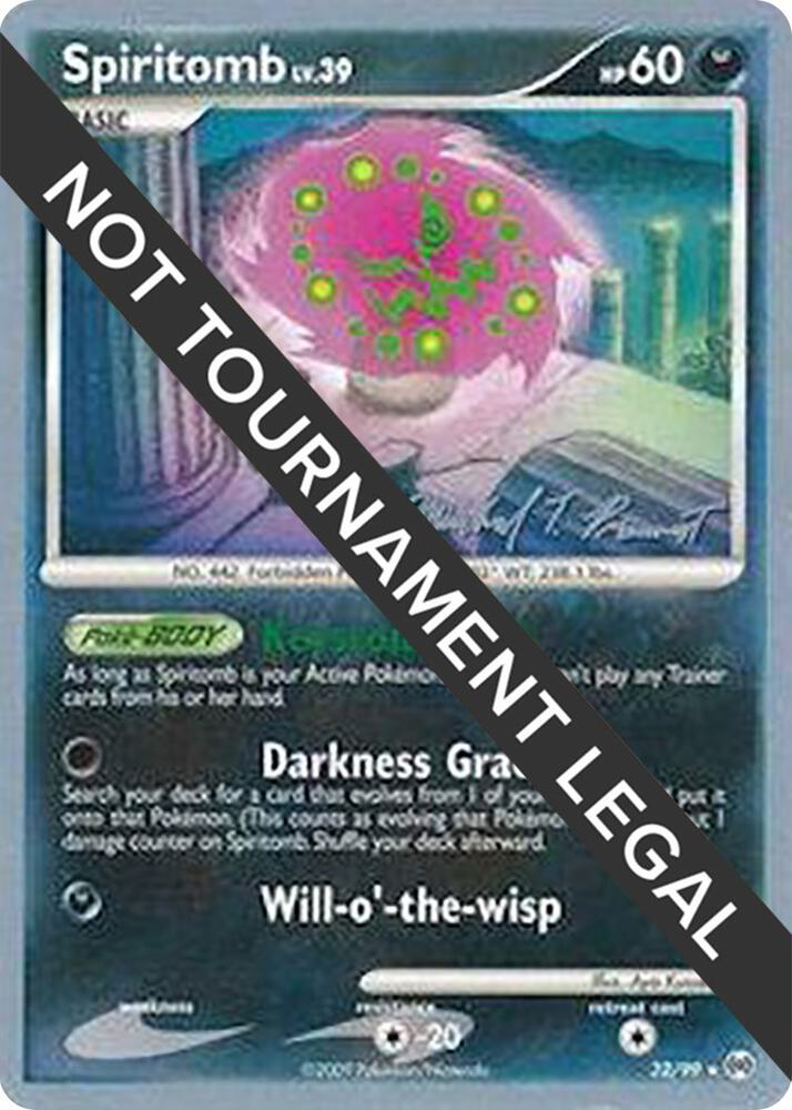 Spiritomb 2010 Michael Pramawat 32/99 card