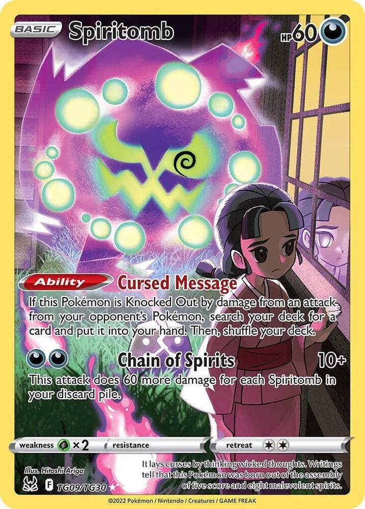 Spiritomb TG09/TG30 carta