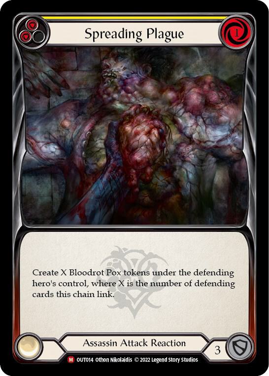 Spreading Plague OUT014 card