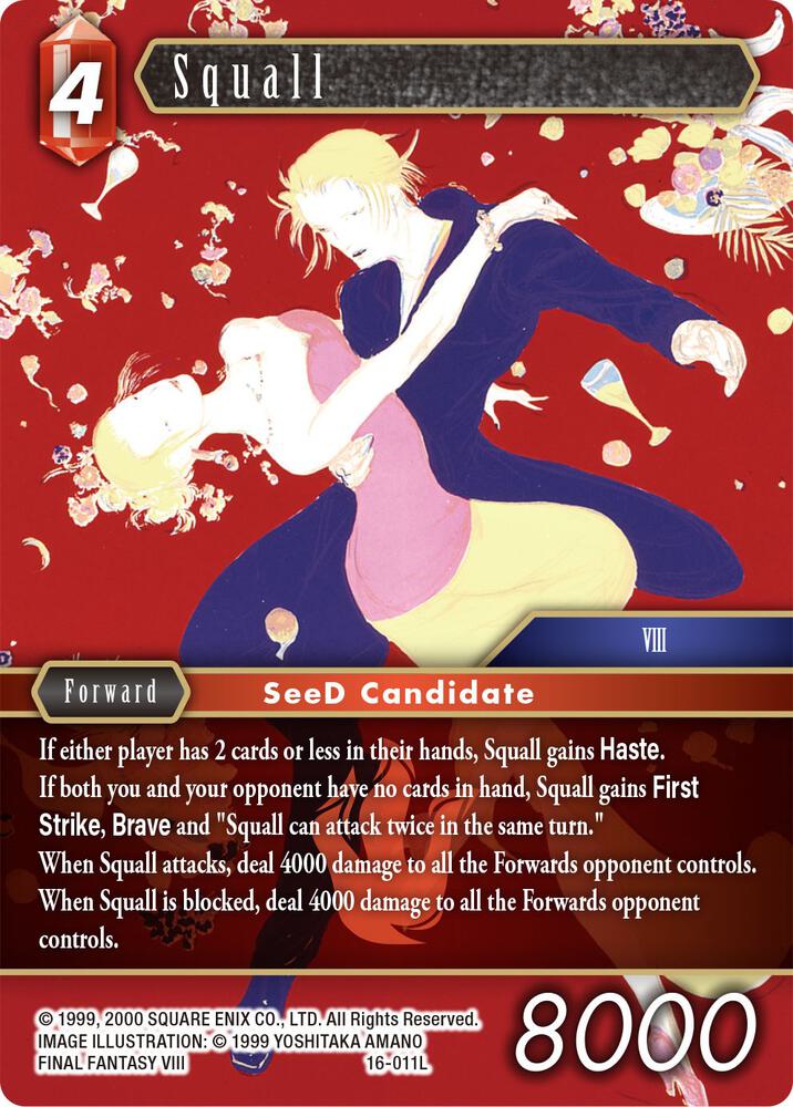 Squall 16-011L card