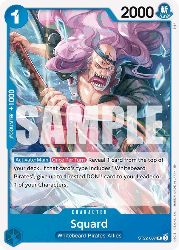 Squard ST22-007 carta