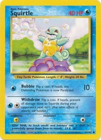 Squirtle 063/102 card