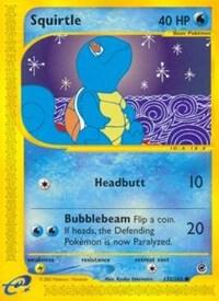 Squirtle 132 132/165 card