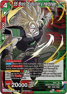 SS Broly Evolutions Harbinger Championship Pack 2021 Vol2 P-336