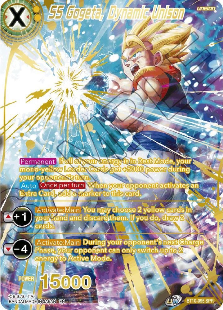 SS Gogeta Dynamic Unison BT10-095